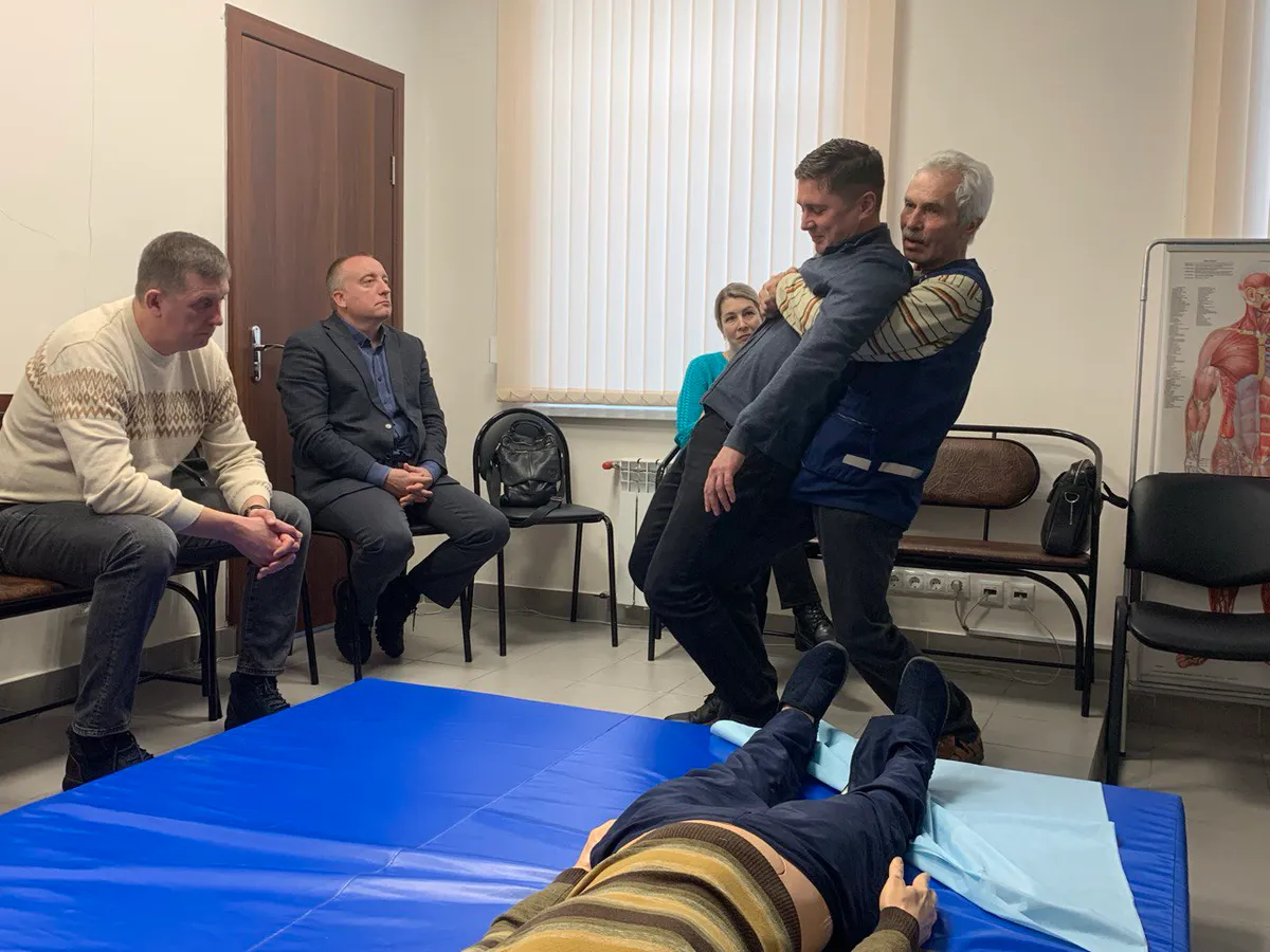 В Пензе для сотрудников минздрава провели мастер-класс по оказанию первой помощи