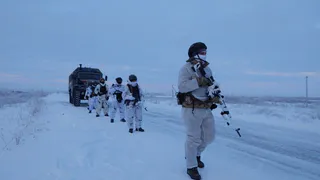 Сотрудники ОМОН из Коми отработали навыки в полевых условиях