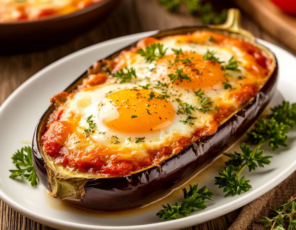 Запекаем баклажаны с сыром и яйцом: как приготовить идеальный ужин меньше чем за час
