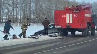 Столкнулись два автомобиля: в Михайловском районе произошло серьезное ДТП
