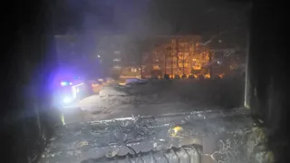 Спасатели потушили два пожара в многоквартирных домах в разных городах Коми