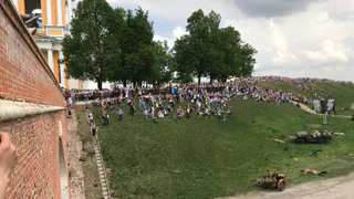 Бой прошлых лет: рязанцам показали военные действия Великой Отечественной войны