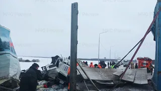 20-летний брянский дальнобойщик погиб в ДТП в Калужской области