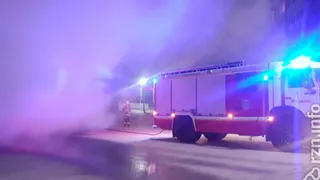 В Сапожке при пожаре травмы получил 47-летний мужчина