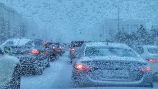 Днем 30 декабря 2022 года в Рязани образовались 10-балльные пробки