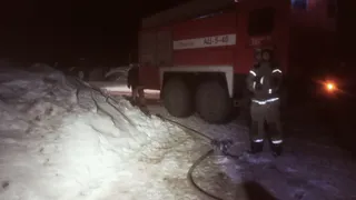 В Гусь-Хрустальном загорелся деревообрабатывающий цех