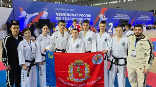 Владимирские тхэквондисты привезли 11 медалей с первенства России в Сочи