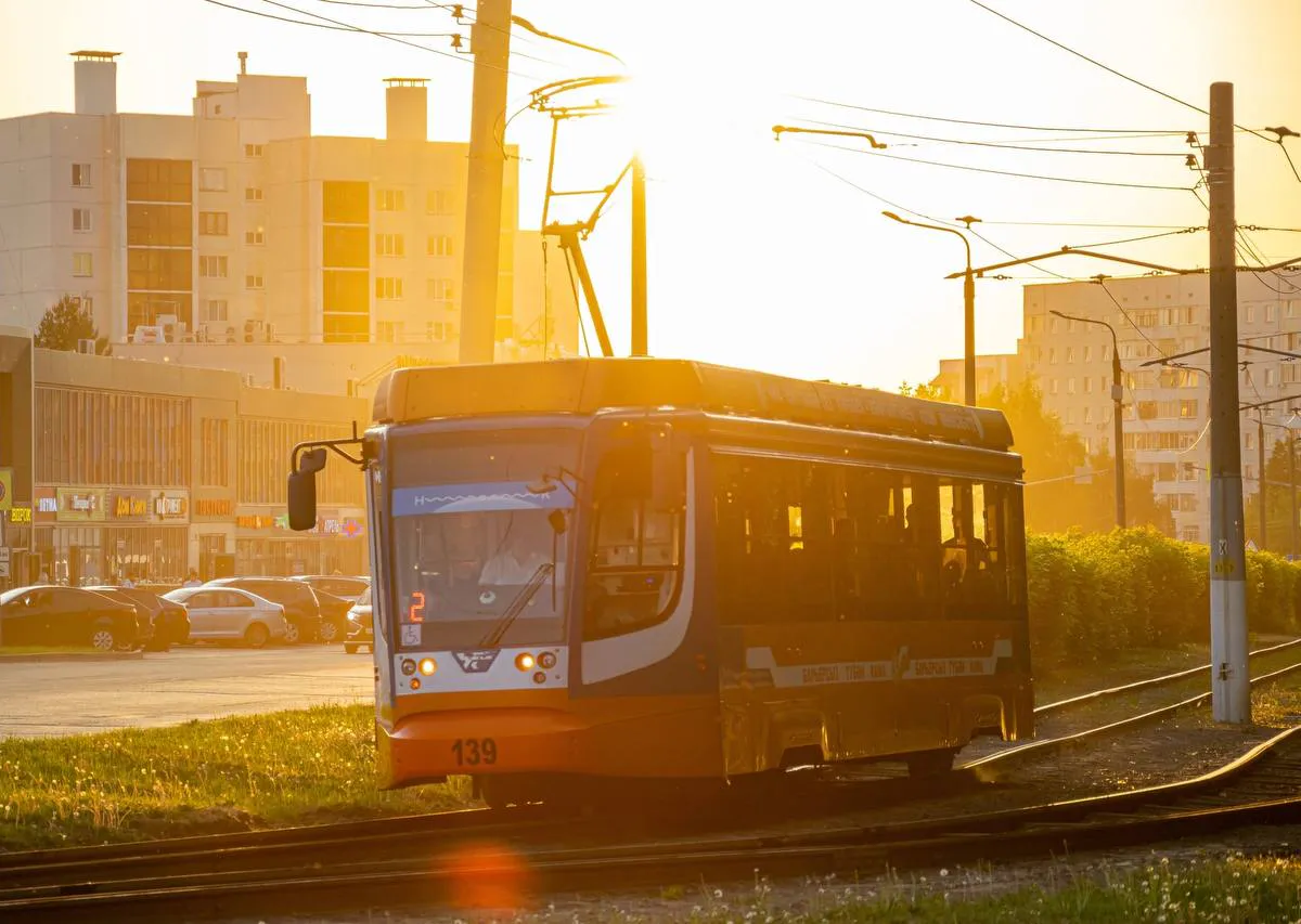 В День города в Нижнекамске изменится расписание трамваев