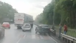 Фура, Опель и Рено: вчера под Рязанью произошло массовое ДТП