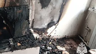 В Чувашии произошел бытовой пожар: сгорела мебель в квартире