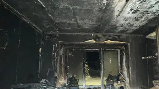 В Коми курение в квартире привело к пожару с пострадавшим и эвакуированными