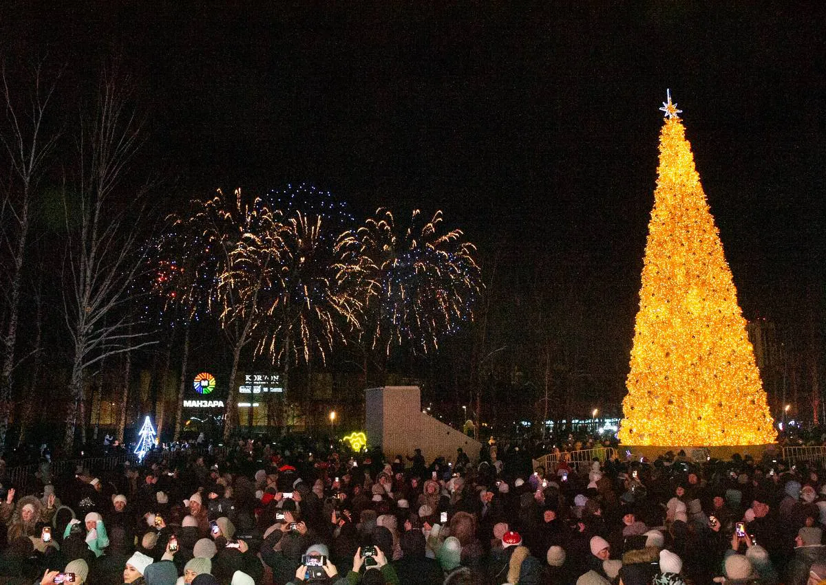 Более 9 тысяч нижнекамцев побывали в ёлочных городках на каникулах
