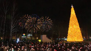 Более 9 тысяч нижнекамцев побывали в ёлочных городках на каникулах