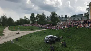 "Последний бой": появилось видео с реконструкции в Кремлёвском сквере