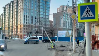 В Рязани изменен маршрут троллейбуса №16 из-за обрушения опор контактной сети