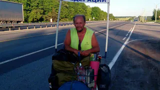 Ходок, замеченный под Рязанью, раскрыл суть своего письма Путину (видео)