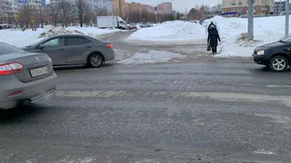  «Водитель (мужчиной назвать не могу) заехал с Мира по пешеходке, окатил и поехал дальше»