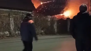 В посёлке Мирный под Казанью при пожаре погиб мужчина и пострадала пенсионерка