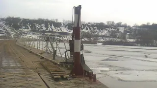 В Спасском районе с 10 марта закрыли движение транспорта по наплавным мостам