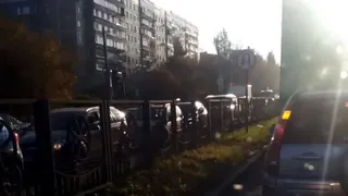 Жители Рязани пожаловались на огромные пробки на выезде из Дашково-Песочни