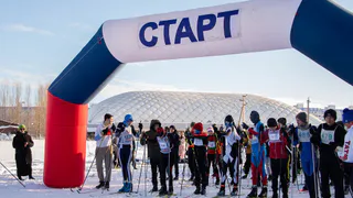 Жители Нижнекамска приняли участие в лыжных гонках