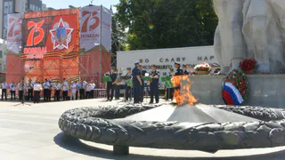 Исполняли военно-патриотические песни: ПРО Город рассказывает, как в Рязани прошли торжественные мероприятия в честь дня Великой Победы