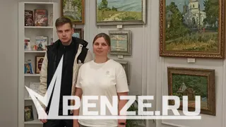 Ясный день в Кабардинке и русский пейзаж в пензенской глубинке - на выставке члена союза художников РФ Зои Балашовой