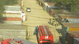 Пожар в Южном промузле в Рязани: один человек пострадал