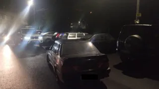 По Рязани пьяный молодой водитель катал друзей на ВАЗе