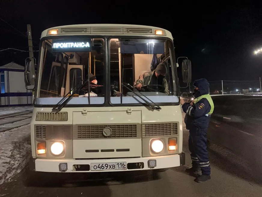 Преступники под прицелом: масочные рейды прошли в общественном транспорте Нижнекамска