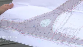 В Пензе начали строительство кольцевой развязки на перекрестке Антонова-Измайлова
