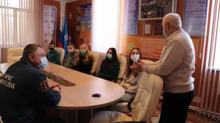 Брянские студенты посетили Главное управление МЧС
