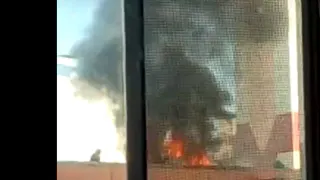 В результате пожара в магазине "Магнит" в Нижнекамске серьезно пострадал 1 человек