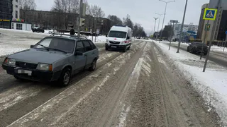 В Нижнекамске сбили пешехода, переходившего дорогу на красный свет