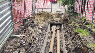 В Пензе на улице Чкалова завершают восстановление отопления после аварии