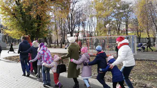 В Рязани после ремонта открыли Парк железнодорожников. Фото с мерпоприятия