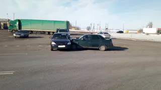 Под Рязанью "Приора" протаранила "десятку"