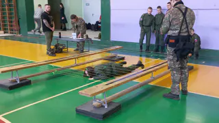 Во Владимире впервые прошли военно-спортивные соревнования «А ну-ка, юнармейцы»