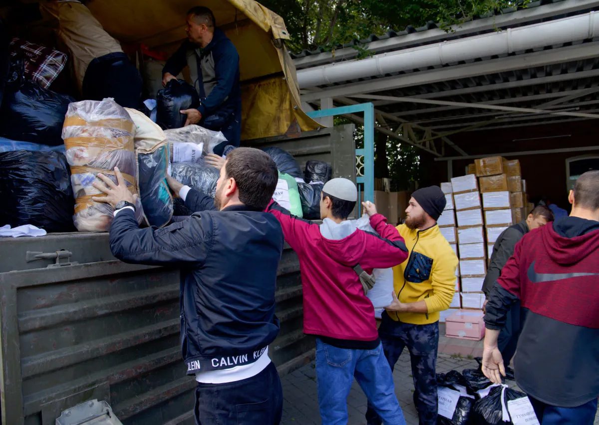 Из Челябинской области передали гуманитарный груз в полевой госпиталь Макеевки