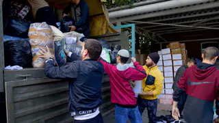 Из Челябинской области передали гуманитарный груз в полевой госпиталь Макеевки