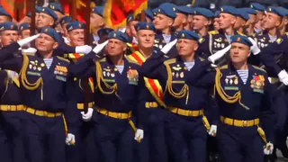 Рязанские десантники прошли по Красной площади на Параде Победы