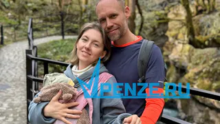 Супруги Титковы из Пензы  путешествуют с грудным ребенком по живописным местам Грузии