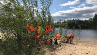 Спасательные жилеты предотвратили трагедию на реке в столице Коми