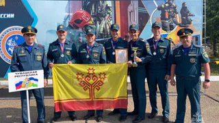 Чувашские огнеборцы завоевали "серебро" на межрегиональном первенстве в Уфе