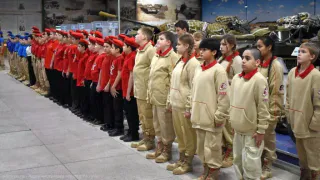 В Рязани 62 школьника вступили в ряды юнармейцев