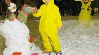 Креативщики! Спасибо погоде! На улице Нижнекамска появились покемоны