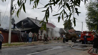 11 сентября в Ермиши сгорели жилой дом и два автомобиля