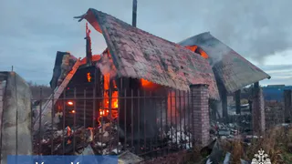 В Коми вспыхнул пожар в жилом доме