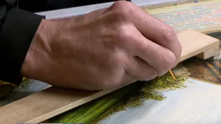 Картину осуждённого рязанской колонии №2 представили на выставке в Эрмитаже