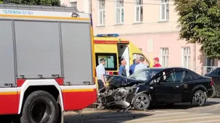 В Рязани на месте серьезного ДТП выехали все городские спецслужбы